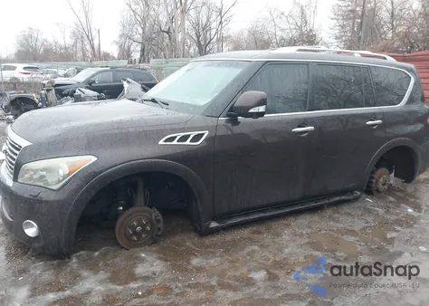 2011 Infiniti Qx56 z USA, uszkodzony, nr VIN JN8AZ2NC2B9302725